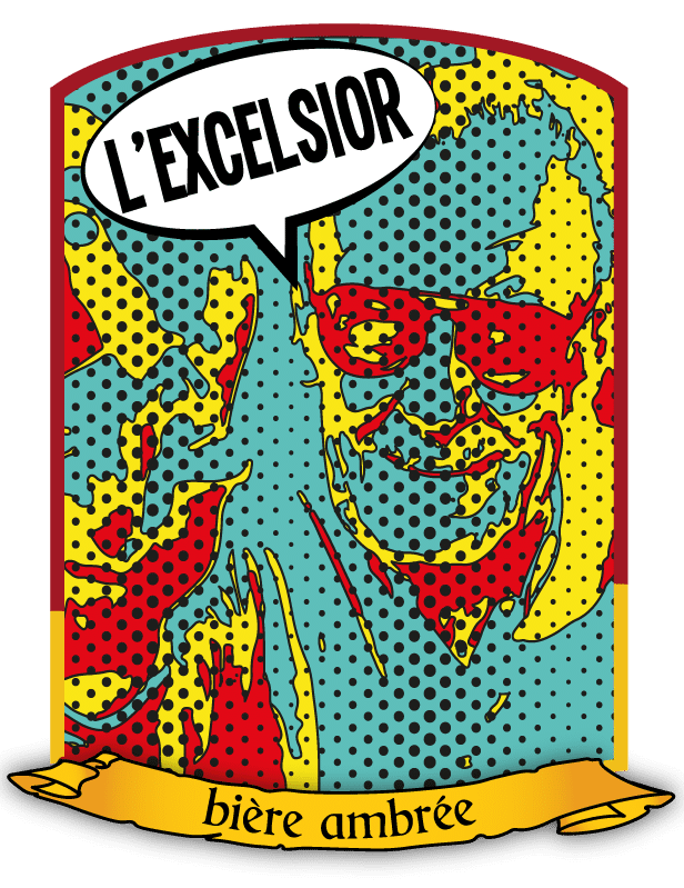 Visuel L'Excelsior - bière ambrée - La Brasserie de Dinan